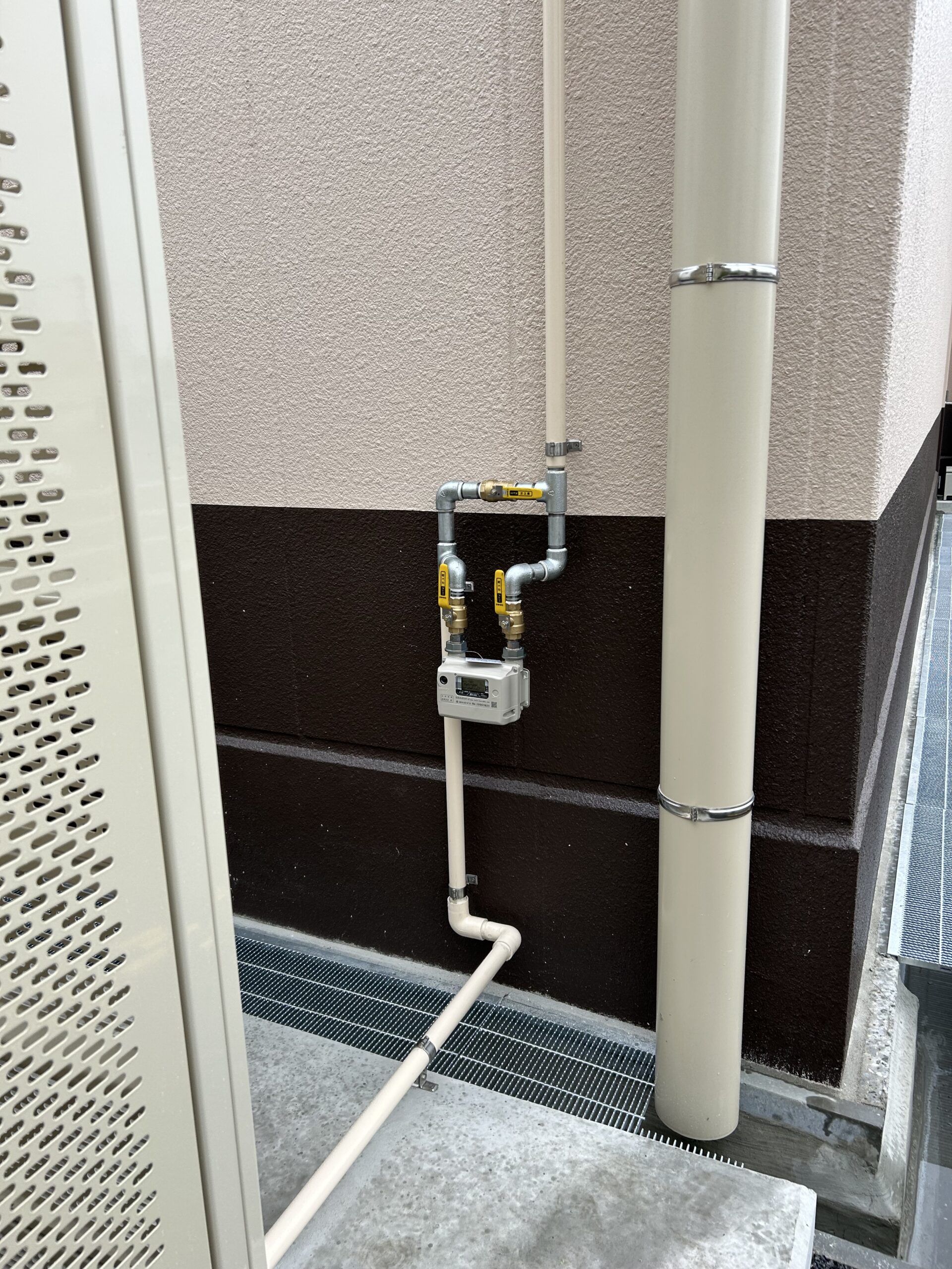 テナントガスメーター配管工事