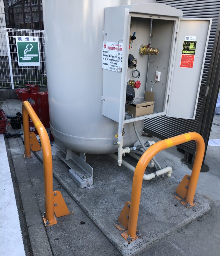 テナントバルクタンク新設工事