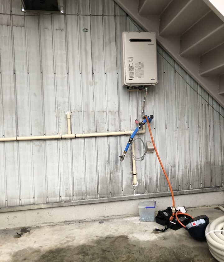 工場ガスメーター配管工事