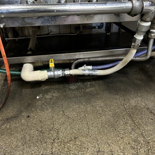 厨房内ガス器具取替工事