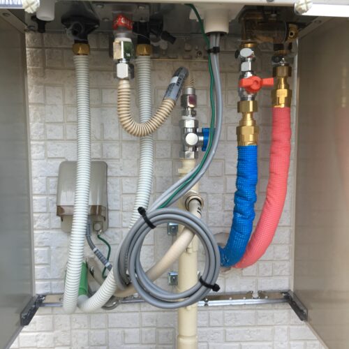 アパート給湯器取付工事