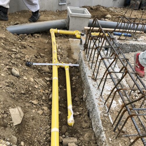 アパート土間配管工事