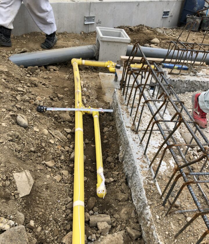 アパート土間配管工事