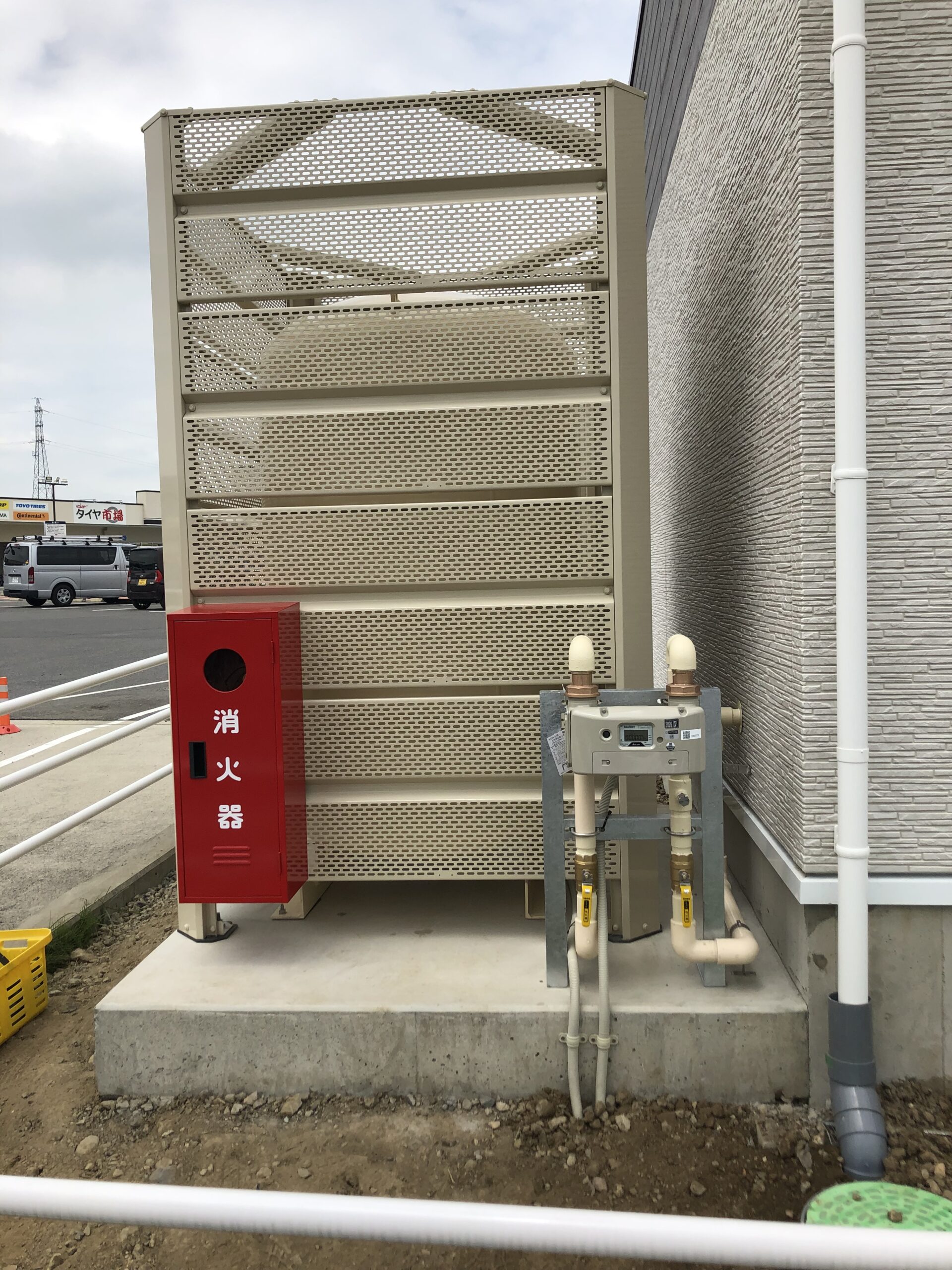 コインランドリーガス工事