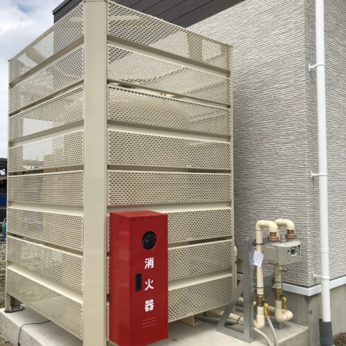 コインランドリーガス工事