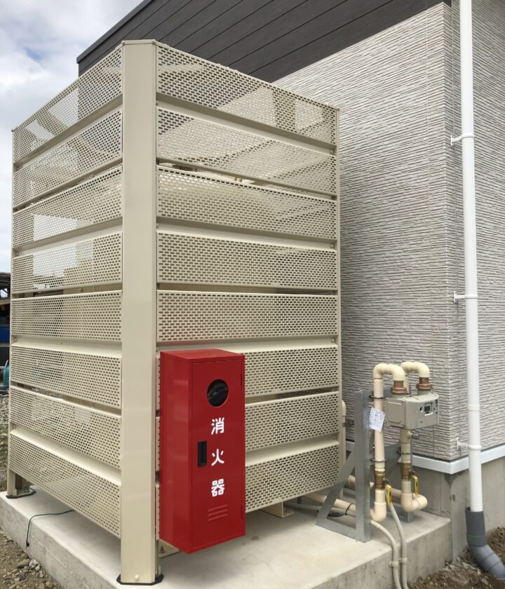 コインランドリーガス工事