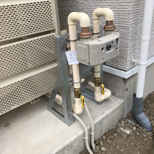 コインランドリーガス工事