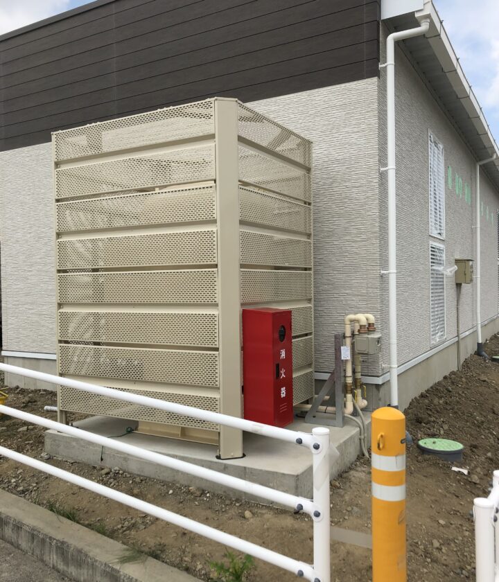 コインランドリーガス工事