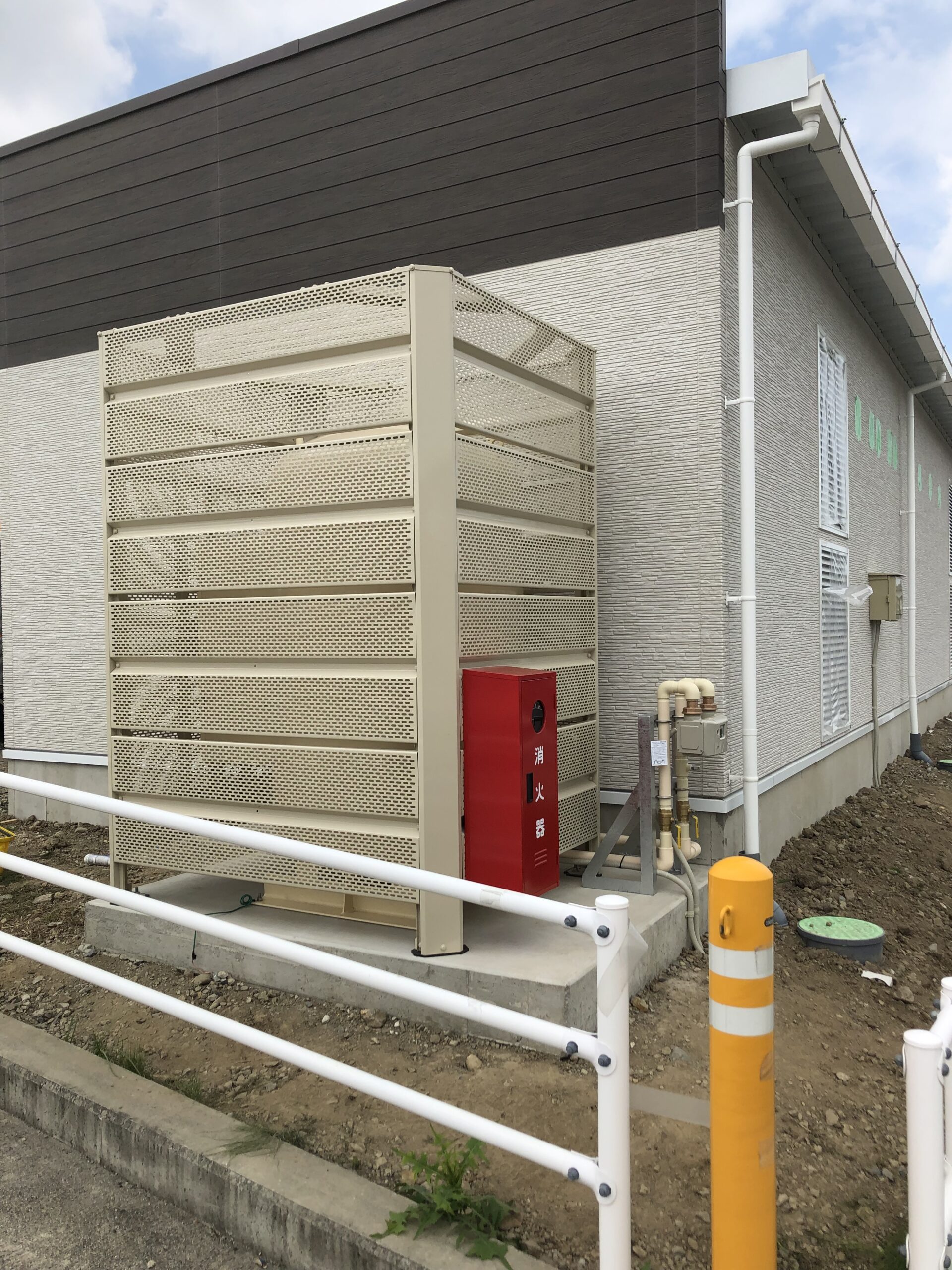 コインランドリーガス工事