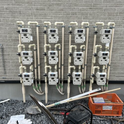コインランドリーガス工事