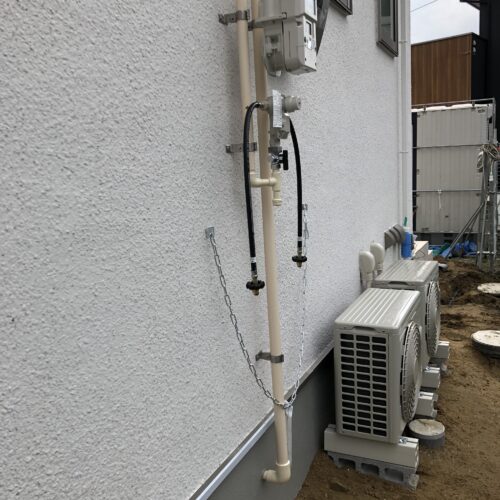 新築戸建ガス工事