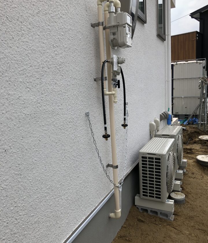 新築戸建ガス工事