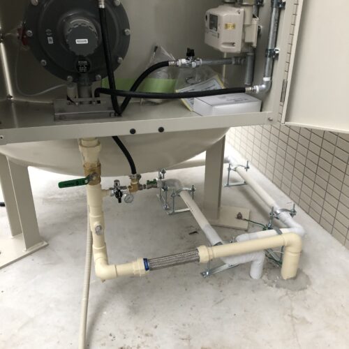 大型マンションハイパーバルク工事