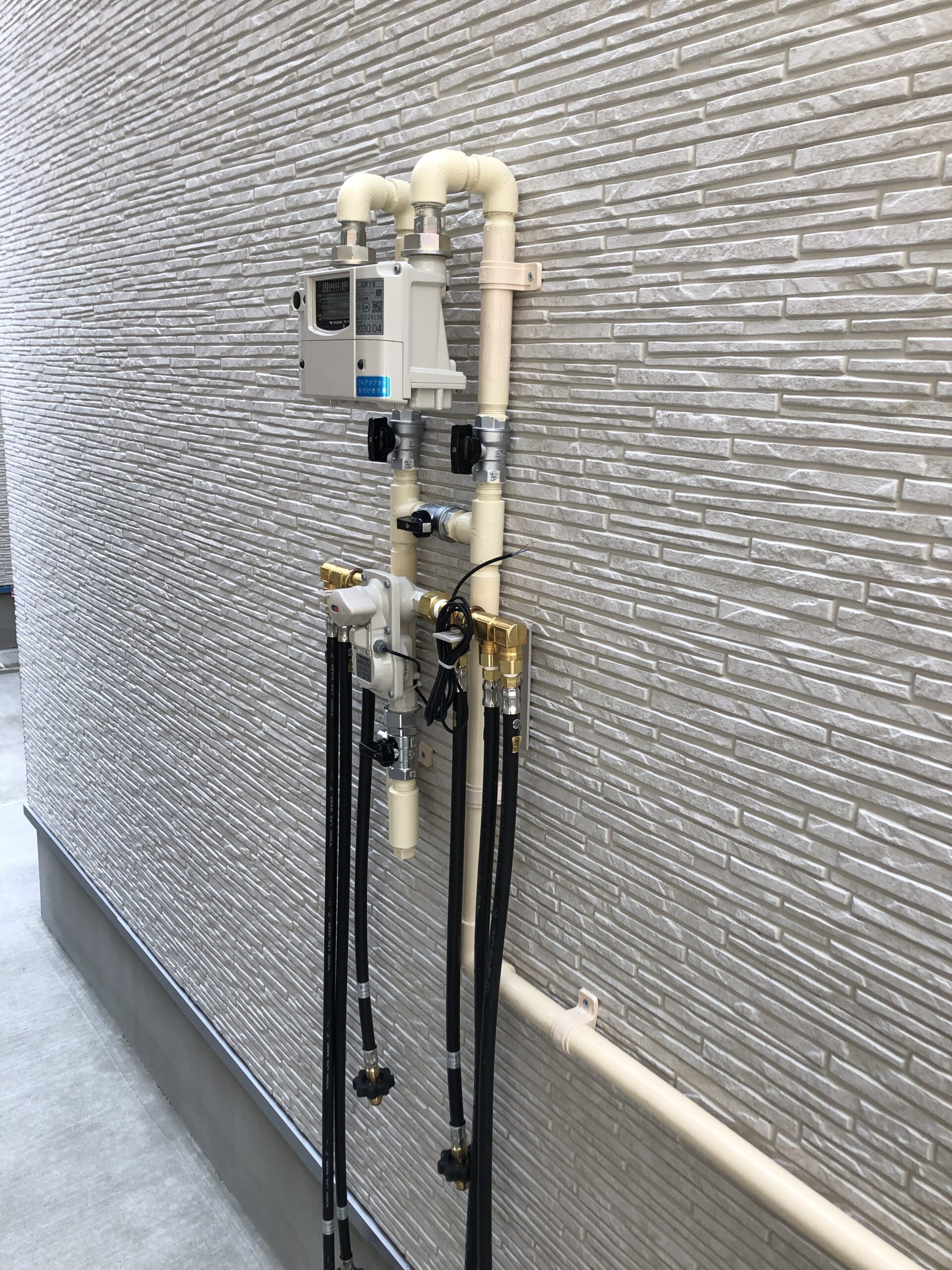 分譲戸建ガス工事