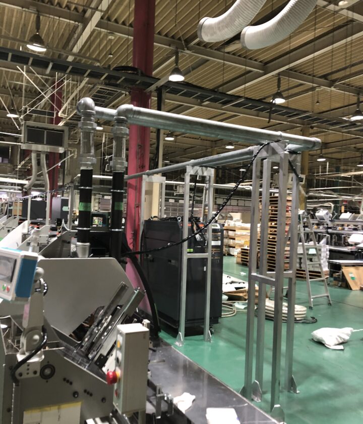 エアー配管工事