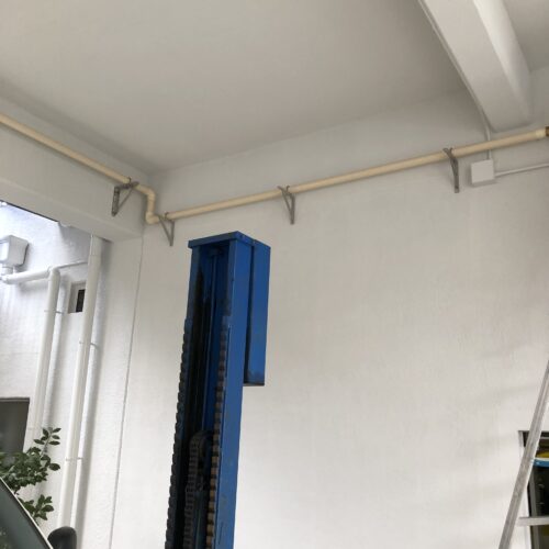 ガス配管増設工事