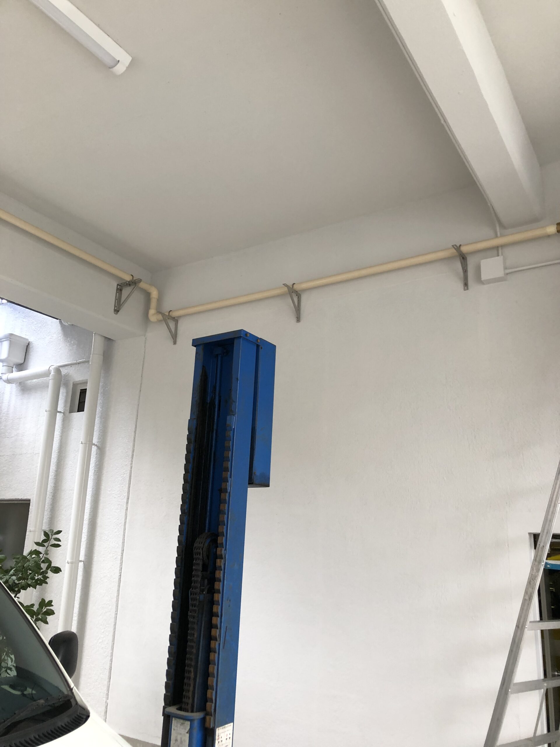 ガス配管増設工事