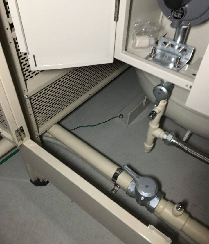コインランドリーガス工事