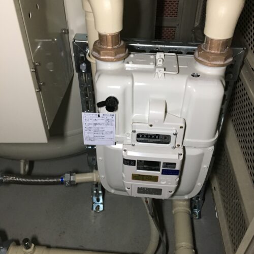 コインランドリーガス工事