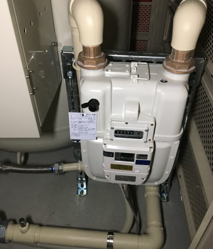コインランドリーガス工事