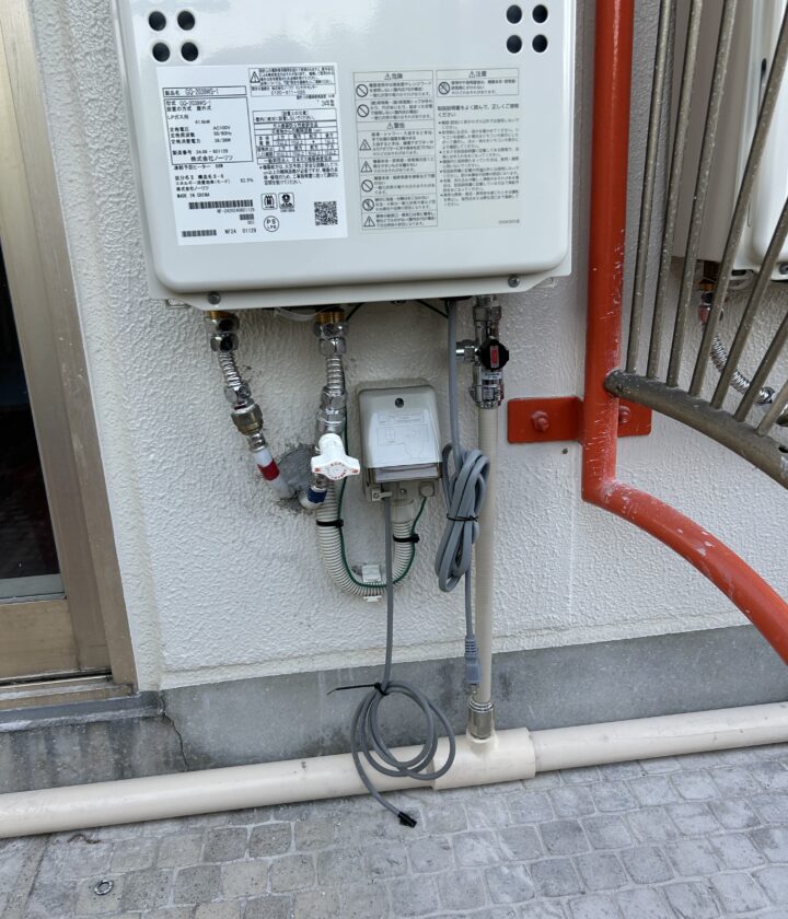 教育施設内ガス工事