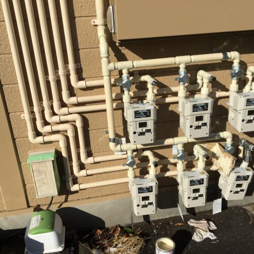 電気温水器〜ガス切替工事