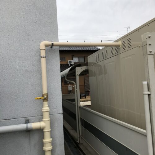 都市ガス切替工事