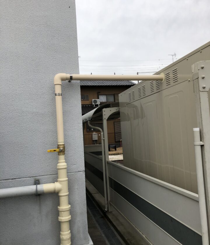 都市ガス切替工事
