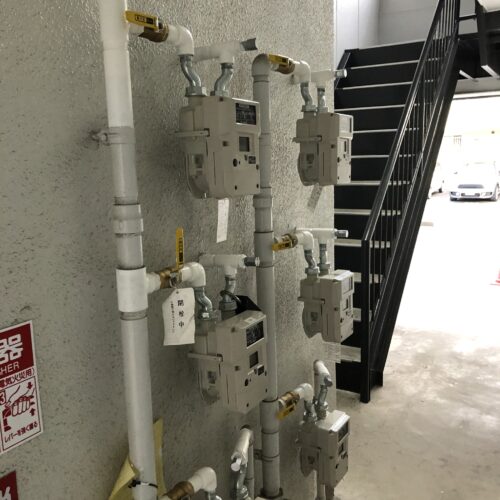都市ガス切替工事