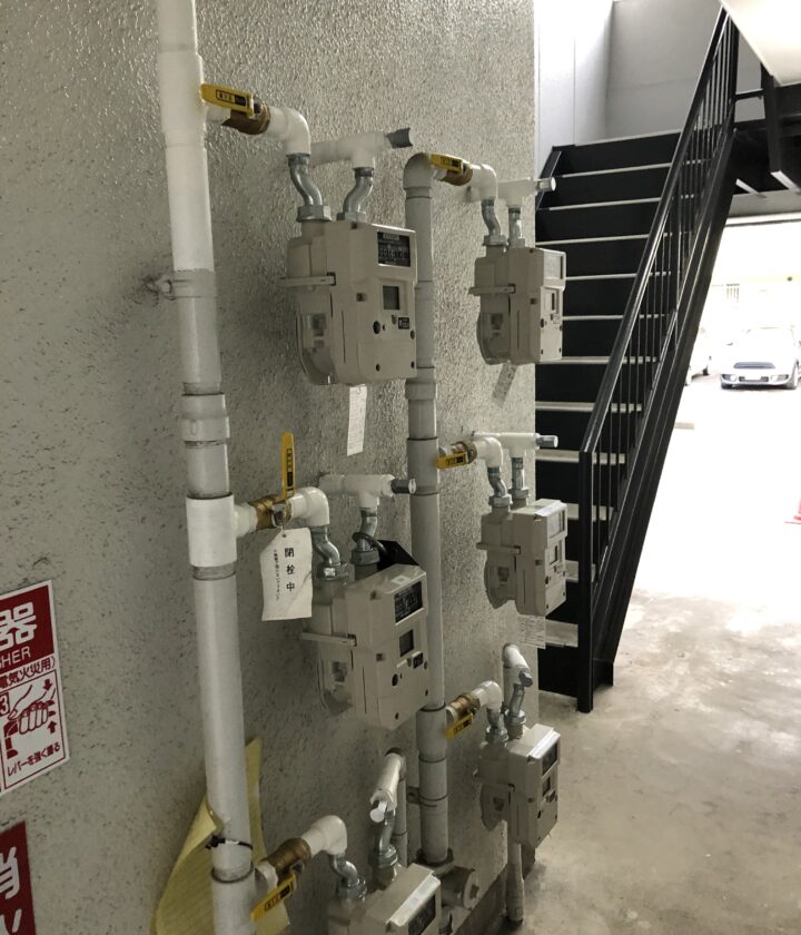 都市ガス切替工事